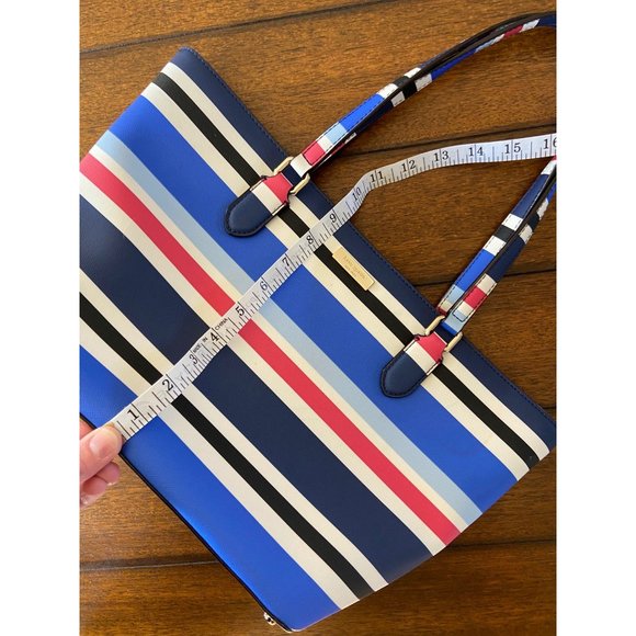 Kate Spade Laurel Way Nautical Summer Striped Tote Used once - Picture 13 of 13